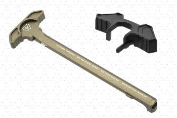 Strike Latchless Charging Handle for .223/5.56 - FDE & Polymer ISO Latch Combo