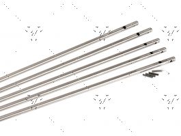 AR-15/M16 Gas Tube (Stainless Steel - Silver color)