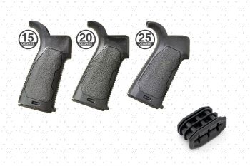 Strike Industries Enhanced Pistol Grip For AR15 Series Rifles (Type: 15  Degrees Grip Angle), Accessories & Parts, Real Steel Parts, AR15 / AR10 -   Airsoft Superstore